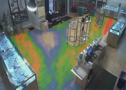تکنولوژی نقشه گرمایی Heat Map در دوربین مدار بسته