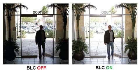 قابلیت blc در دوربین مداربسته