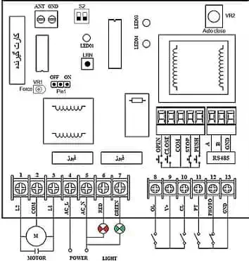 مدار فرمان راهبند