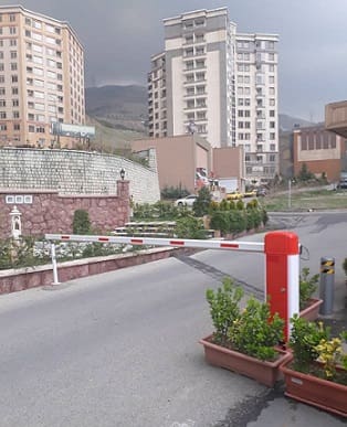 نمونه نصب راهبند بتا 400