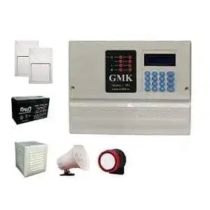 پک دزدگیر منزل GMK 890 با 2 چشمی سیمدار