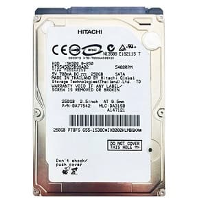 هارددیسک اینترنال هیتاچی مدل 5K500 B-250 ظرفیت 250 گیگابایت