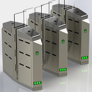 گیت کنترل تردد شیشه ای مدل GC 202