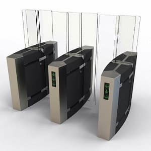 گیت کنترل تردد شیشه‌ای (گیت دوطرفه) مدل GC 203 D