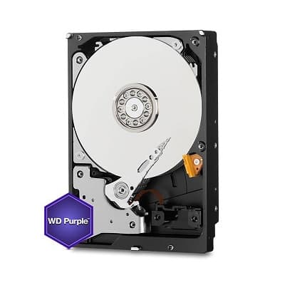 نمای داخلی هارد وسترین بنفش مدل WD10PURZ