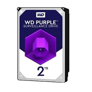 هارددیسک اینترنال وسترن دیجیتال مدل Purple WD20PURZ ظرفیت 2 ترابایت