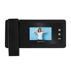  دربازکن تصویری 4.3 اینچی آلدو مدل Aldo V414 مشکی 