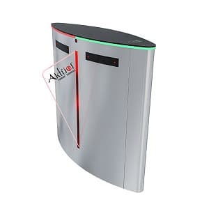 گیت کنترل تردد پروانه‌ای مدل HG-100-S